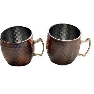 Set of two Moscow mule mugs